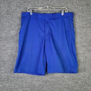 RLX Ralph Lauren Golf Shorts Men's 36 Blue Inseam 10"